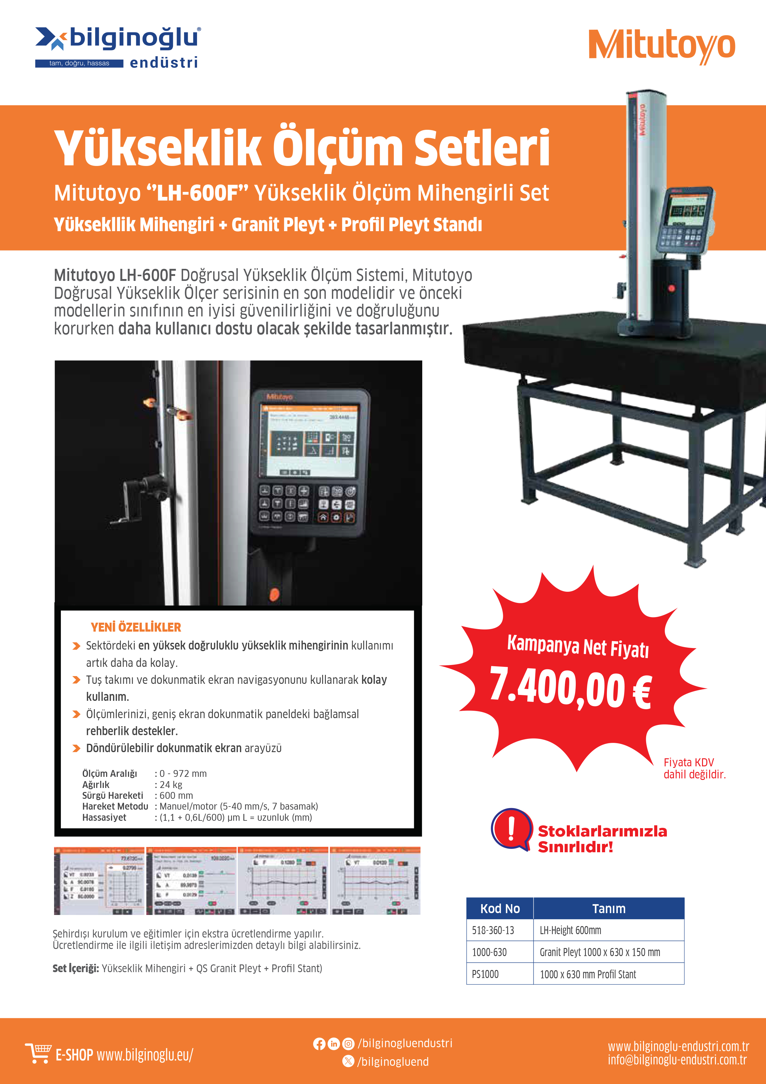 YÜKSEKLİK ÖLÇÜM SETİ KAMPANYASI...